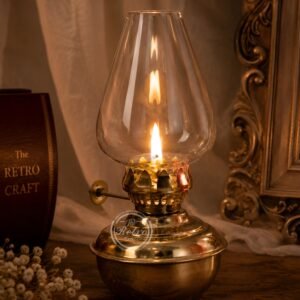 Chimney Brass Lamp Small