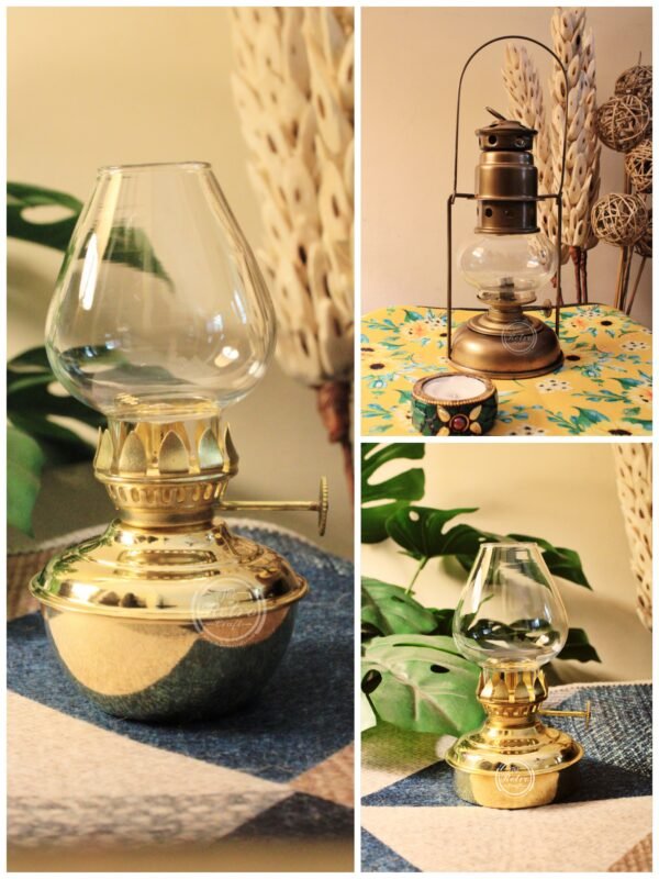 Vintage Lamp- Pack of 3