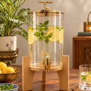 3.6 L Borosilicate Glass Beverage Dispenser